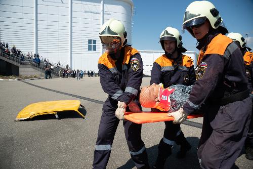 Exercise of Ministry of Emergency Situations